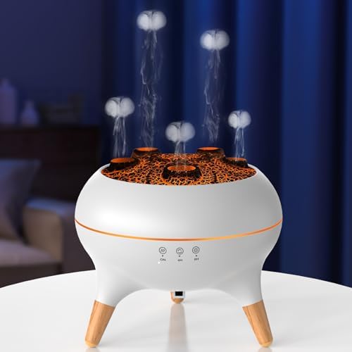 Diffuseur d’arômes et humidificateur à effet méduse.